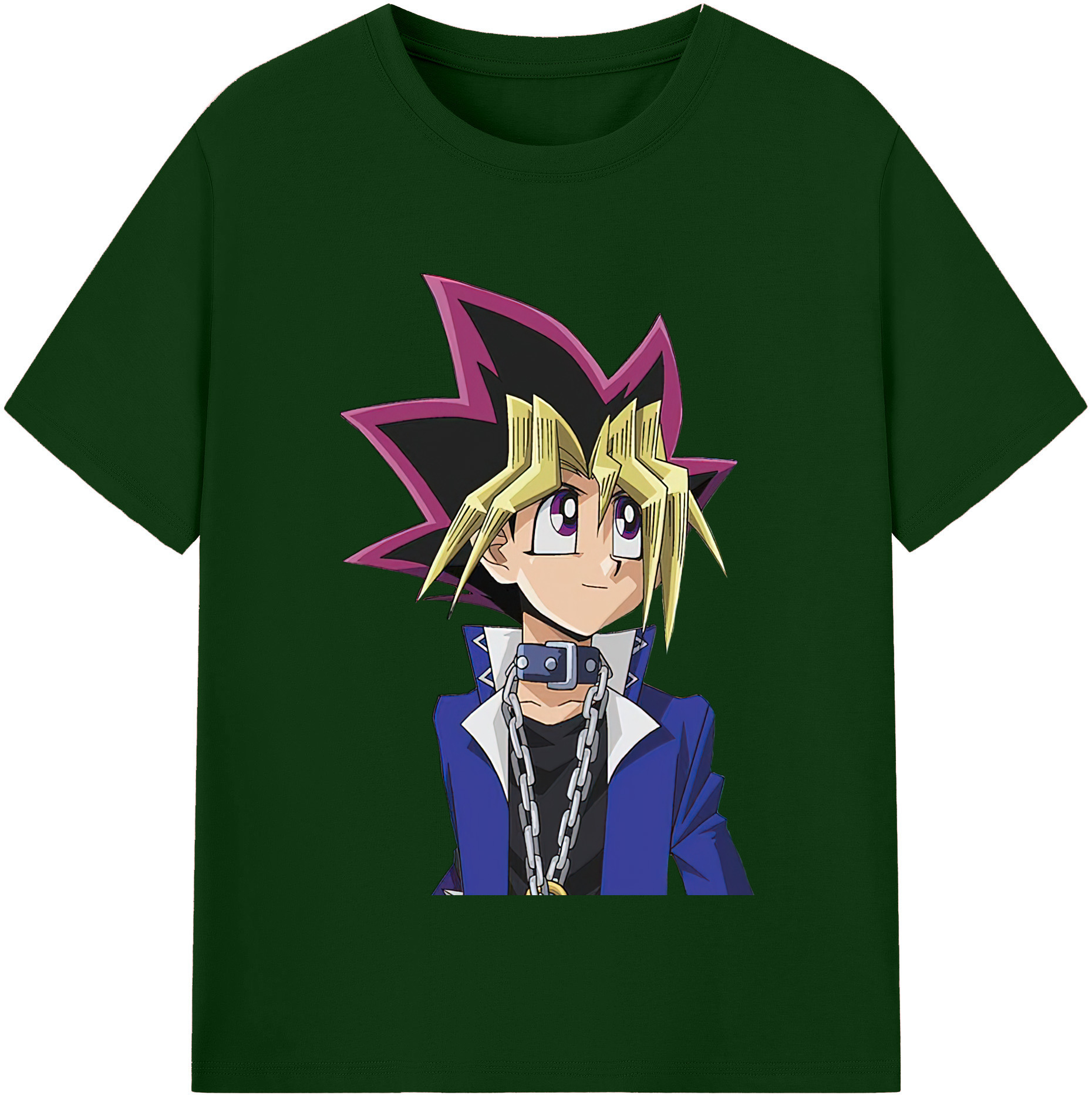 （画像用） 遊☆戯☆王 Yu-Gi-Oh! 綿100％半袖Tシャツ（フロントプリント）